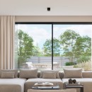 Sollux Plafon OZZY czarny LED