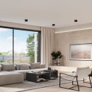 Sollux Plafon OZZY czarny LED