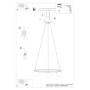 Sollux Żyrandol YOLI 3