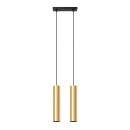 Sollux Lampa Wisząca LAGOS 2 złoty połysk