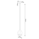 Sollux Lampa wisząca ceramiczna MINT