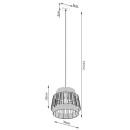 Sollux Lampa wisząca BRILO