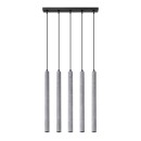 Sollux Lampa wisząca PASTELO 5L beton