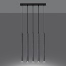 Sollux Lampa wisząca PASTELO 5L beton