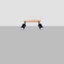 Sollux Plafon VERDO 2 czarny