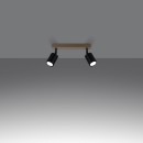 Sollux Plafon VERDO 2 czarny