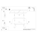 Sollux Plafon VERDO 2 czarny