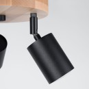 Sollux Plafon VERDO 3P czarny