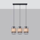 Sollux Lampa wisząca GIZUR 3L
