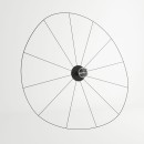 Thoro Kinkiet / Plafon ESKOLA 110 czarny