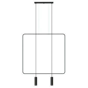 Thoro Lampa wisząca RANA 2 czarna 