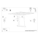 Thoro Lampa wisząca PINNE 67 czarna 3000K