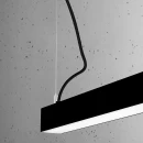 Thoro Lampa wisząca PINNE 90 czarna 4000K