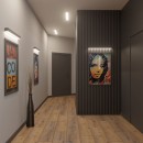 Thoro Lampa wisząca PINNE 90 szara 4000K