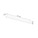 Thoro Plafon PINNE 117 czarny 3000K