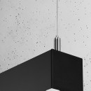 Thoro Lampa wisząca PINNE 150 czarna 3000K
