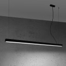 Thoro Lampa wisząca PINNE 150 czarna 4000K
