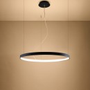 Thoro Żyrandol RIO 78 czarny LED 3000K