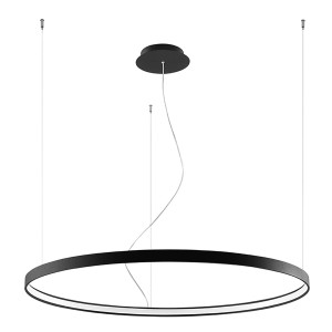 Thoro Żyrandol RIO 110 czarny LED 3000K 