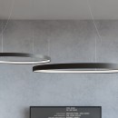 Thoro Żyrandol RIO 110 czarny LED 3000K