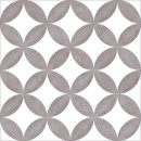 Mayolica District Circles Grey 20x20