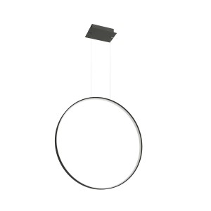 Thoro Lampa wisząca RIO 78 czarny LED 3000K 