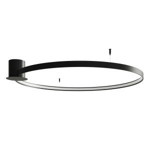 Thoro Plafon RIO 110 czarny LED 3000K 