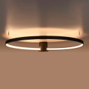 Thoro Plafon RIO 110 czarny LED 3000K