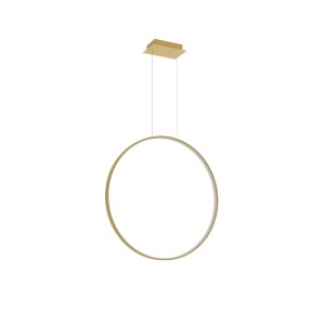 Thoro Lampa wisząca RIO 78 złota LED 4000K 