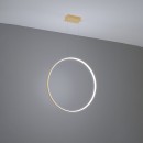 Thoro Lampa wisząca RIO 78 złota LED 4000K