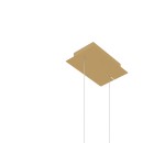 Thoro Lampa wisząca RIO 78 złota LED 4000K