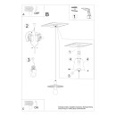 Thoro Lampa wisząca SIRKEL 30 czarny