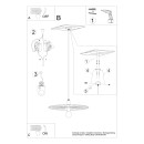 Thoro Lampa wisząca SIRKEL 60 czarny