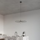 Thoro Lampa wisząca SIRKEL 60 czarny