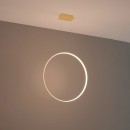 Thoro Lampa wisząca RIO 78 złota LED 3000K