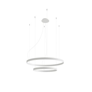 Thoro Żyrandol RIO 2 55/78 biały LED 4000K