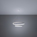 Thoro Żyrandol RIO 2 55/78 biały LED 4000K