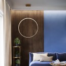 Thoro Lampa wisząca RIO 110 złota LED 3000K