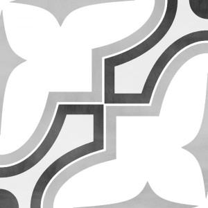 Estudio Frame15 Decor Tie B&W 15x15 płytka patchworkowa