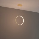 Thoro Lampa wisząca RIO 55 złota LED 3000K