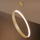 Thoro Lampa wisząca RIO 55 złota LED 3000K