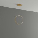 Thoro Lampa wisząca RIO 55 złota LED 4000K