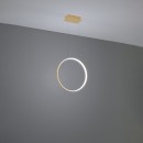 Thoro Lampa wisząca RIO 55 złota LED 4000K