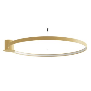 Thoro Plafon RIO 110 złoty LED 3000K 