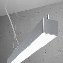 Thoro Lampa wisząca PINNE 200 szara 4000K