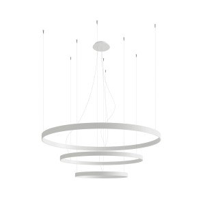 Thoro Żyrandol RIO 3 55/78/110 biały LED 4000K 