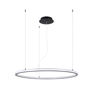 Thoro Żyrandol RISA 90 czarny LED 3000K