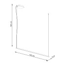 Thoro Lampa wisząca STRANG 120 LED 3000K