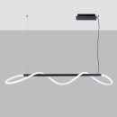 Thoro Lampa wisząca GALAKSE 148 czarna LED 2700-6500K