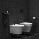 Ravak Espirit ES 056.20BLM X070281 bateria bidetowa stojąca jednouchwytowa czarna